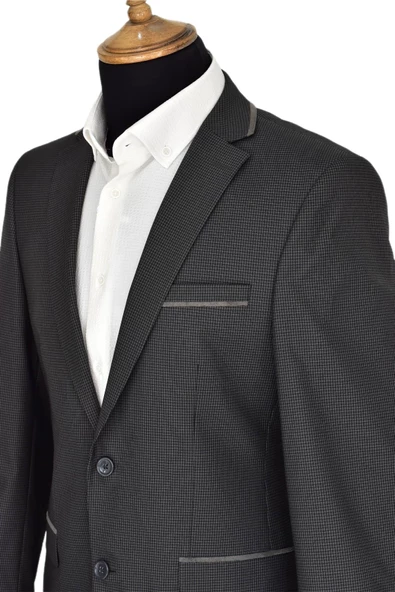 Erkek Biyeli Takım Elbise MC-6003-3013 - Resim 6