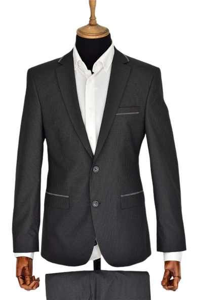 Erkek Biyeli Takım Elbise MC-6003-3013 - Resim 3