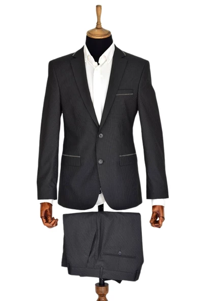 Erkek Biyeli Takım Elbise MC-6003-3013 - Resim 2