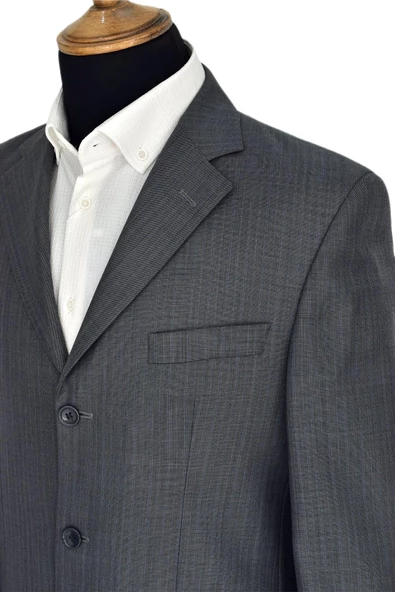 Erkek Tek Kumaş Ceket Tek Yırtmaçlı BGL-ST03811 - Resim 4