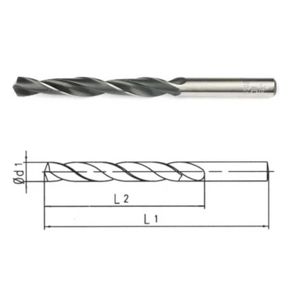 Makina Takım Hss Din338 Silindirik S.Matkap Ucu-Haddeli 7.8 mm