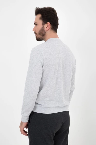 Erkek Basic Sweat Kar Melanj - 5