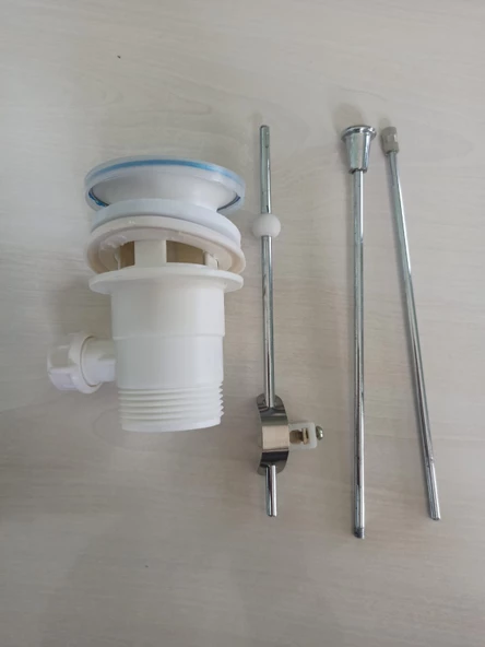 Plastik Pop up Lavabo Evye Sifonu ürün görseli