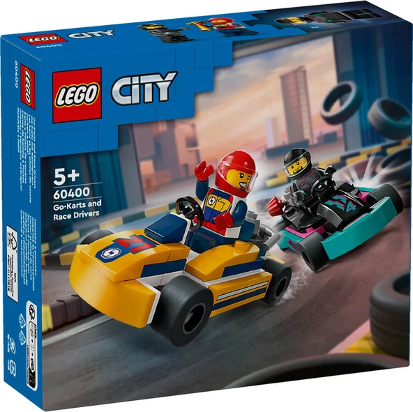 LEGO-60400 City Go-Kartlar ve Yarış Sürücüleri