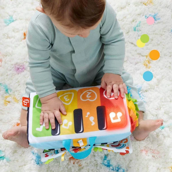 Fisher-Price® Işıklı ve Müzikli Yumuşak Piyano HND54 - 4