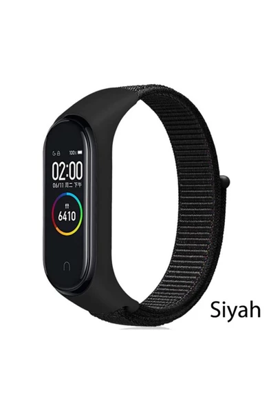 Xiaomi Mi Band 5 Mi Band 6 Mi Band 7 Loop Örgü Spor Kordon Kayış - 5