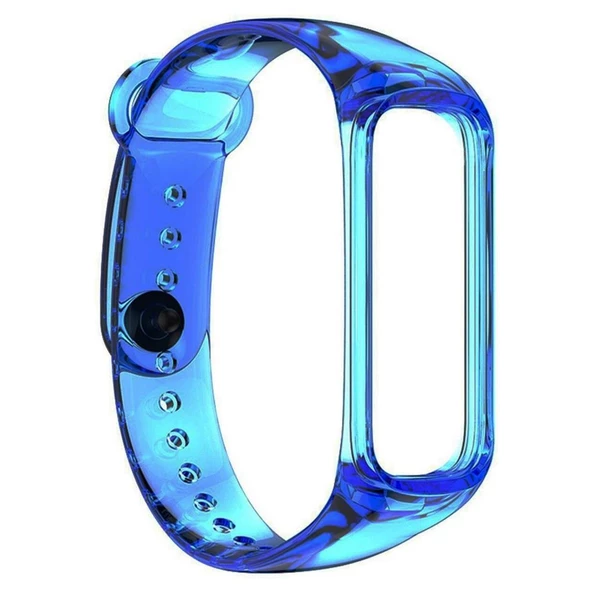 Samsung Galaxy Fit 2 R220 Uyumlu Transparan Şeffaf Silikon Kordon