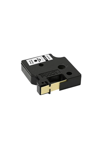 Dymo D1 Muadili Etiket Kagıt Beyaz - 12 mm x 7 mt - 45421 - Eko Paket 5 li - 3