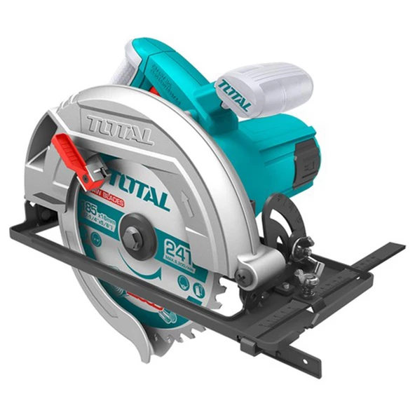 Total Elektrikli Daire Testere Makinası 1600 W TS1161856 Ahşap Sunta MDF Kesim Kesme 185 mm Disk - 4