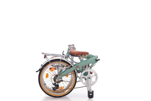 BIANCHI 20 JANT KATLANABİLİR NEW VINTAGE FOLDING 290H 7S TOURNEY CELESTE - 2