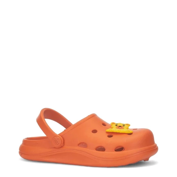 26-35 Turuncu Çocuk Rahat Comfort Crocs Terlik