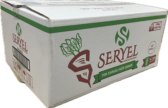 Seryel Tek Sargılı Küp Şeker 5 Kg