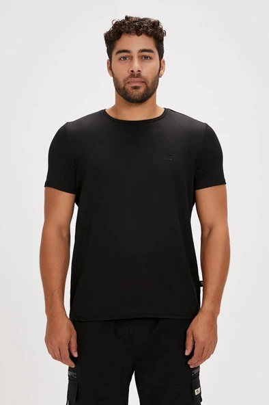 Bad Bear FRANK T-SHIRT NIGHT Erkek Tişört Siyah S-XXL