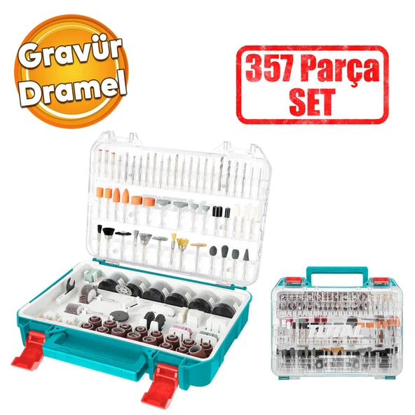 Gravür Mini Dremel 357 Parça Set Ahşap Cam Taş İşleme Zımpara Parlatma Mini Testere Hassas Kesi Çoklu