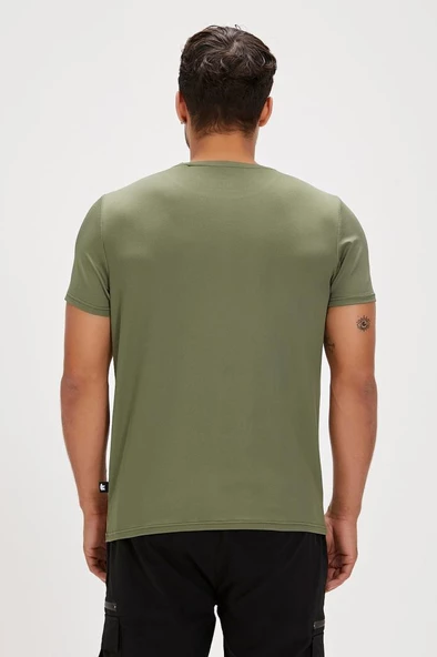 Bad Bear FRANK T-SHIRT THYME Erkek Tişört Haki S-XXL - 3
