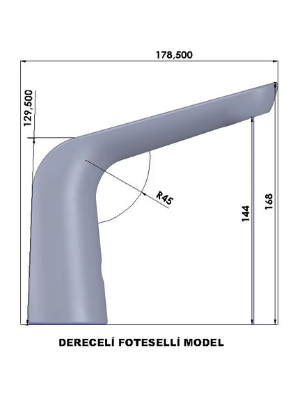 Stecell Ste 1120-A Fotoselli Batarya Musluk Armatür