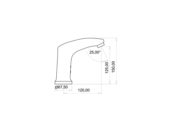 Stecell Ste 1600 Fotoselli Batarya Musluk Armatür Çeşme - 3