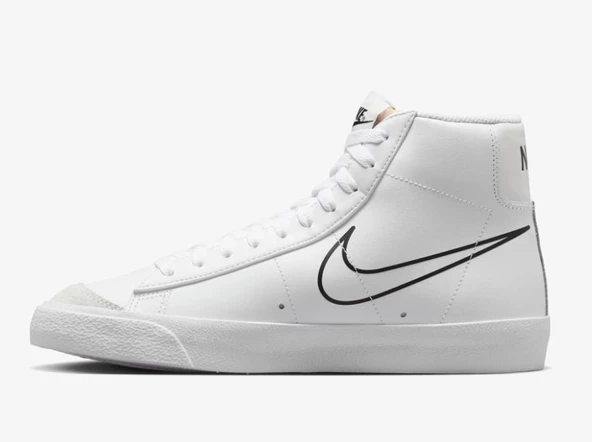 Nike Blazer Mid 77 Erkek Beyaz Spor Ayakkabı FN7809100 I-111 - 4