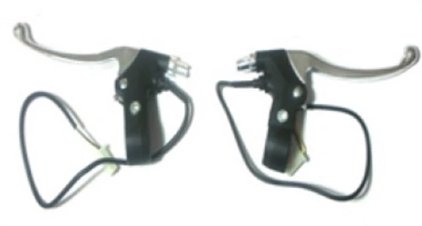 STMAX 206-406 EKOBİS SAĞ SOL FREN KOLU TAKIM PLASTİK GÖVDELİ - Resim 2