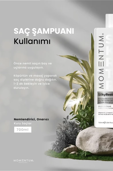 Momentum Şampuan Silky Restore 700 Ml - 2