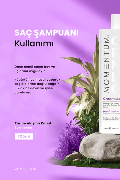 Momentum Şampuan Chroma Lock 700 Ml - 2