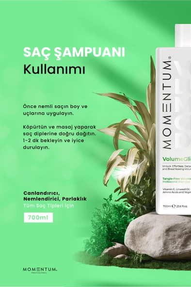 Momentum Şampuan Volume Glide 700 Ml - 2