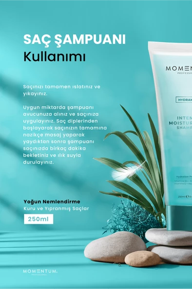 Momentum Şampuan İntense Moisturizing 250 Ml - 2