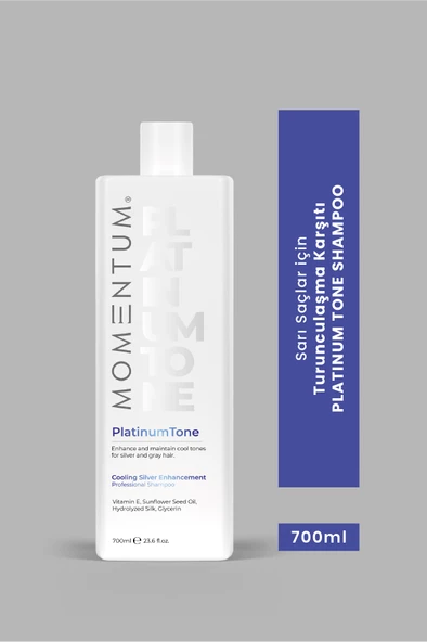 Momentum Şampuan Platinum Tone 700 Ml