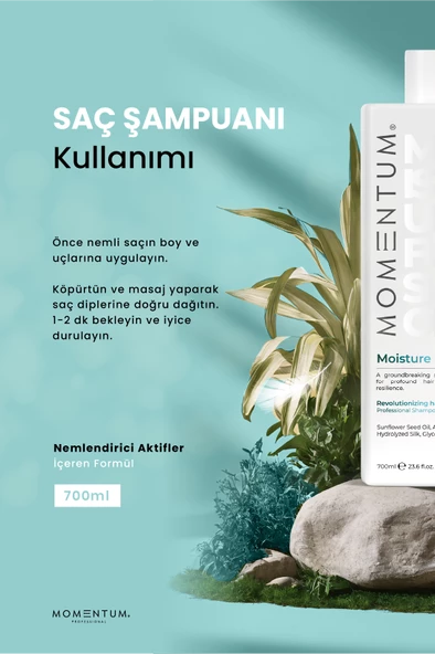 Momentum Şampuan Moisture Fusion 700 Ml - 2