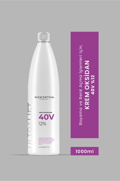 Momentum Oksidan 40 Vol 1000 Ml ürün görseli 1