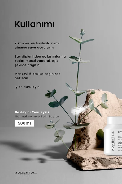Momentum Saç Bakım Maskesi Hair Renewal 500 ml - 2