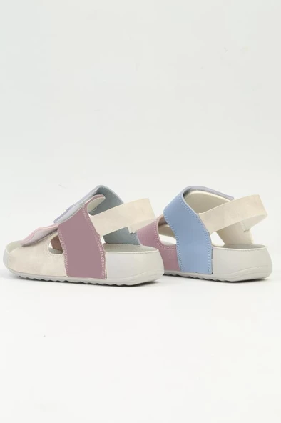 Benetton BN-31518 Anatomik Taban Kız Çocuk Sandalet Pembe 26-30 - 3