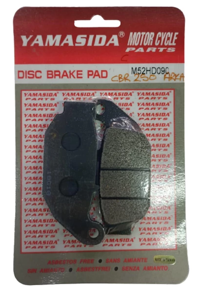 HONDA CBR 250 ARKA FREN DİSK BALATASI TW - Resim 2