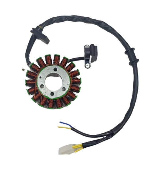 HONDA ACTİVA-S STATÖR KOMPLE 18 Lİ - Resim 2