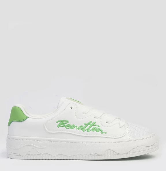 Benetton 10102 Yüksek Taban Günlük Kadın Sneaker Ayakkabı