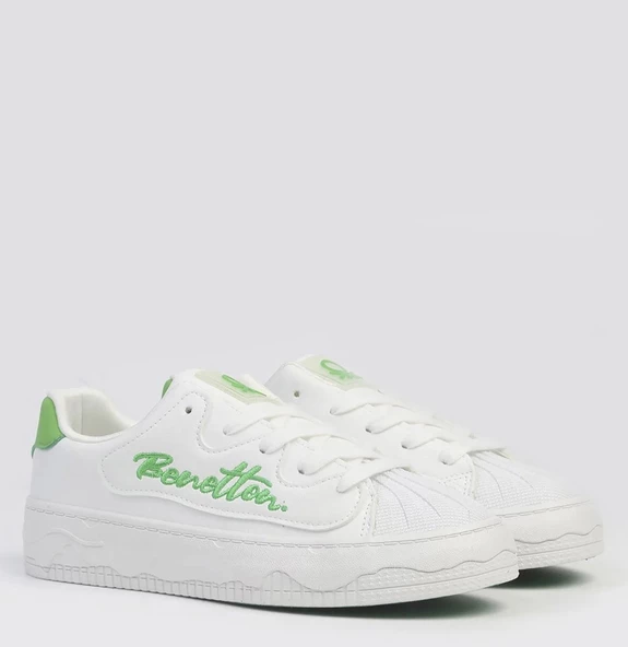 Benetton 10102 Yüksek Taban Günlük Kadın Sneaker Ayakkabı - 2