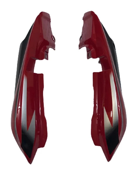 HONDA CB 125 E SAĞ SOL SELE ALTI TAKIM KIRMIZI ürün görseli