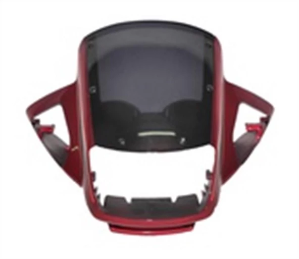 YAMAHA YBR 2004 ÖN FAR ÇERÇEVESİ METALİK KIRMIZI BORDO - 2