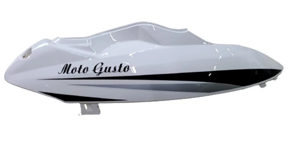 MOTOGUSTO RAPID50 SAĞ SELE ALTI YAN KAPAK BEYAZ ürün görseli 1