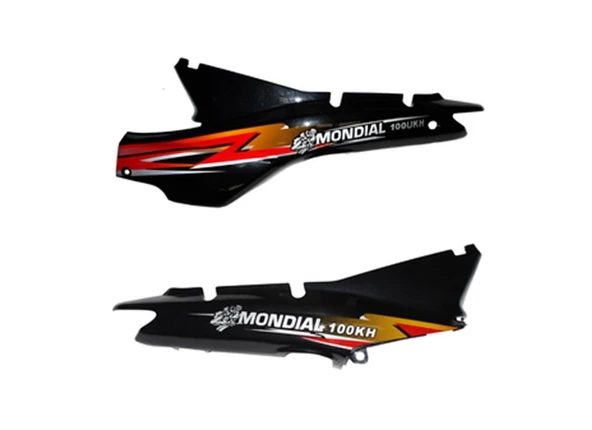 MONDİAL KH100 SAĞ SOL SELE ALTI SİYAH TAKIM - Resim 2