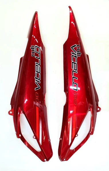 VİTELLO CUP LEON SAĞ SOL SELE ALTI TAKIM KIRMIZI - Resim 2