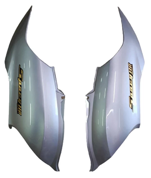 HONDA SPACY 110 SAĞ SOL SELE ALTI TAKIM GRİ - Resim 2