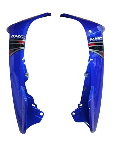 MOTOGUSTO SPARK SAĞ SOL DIŞ DİZLİK TAKIM MAVİ ORJİNAL - Resim 2