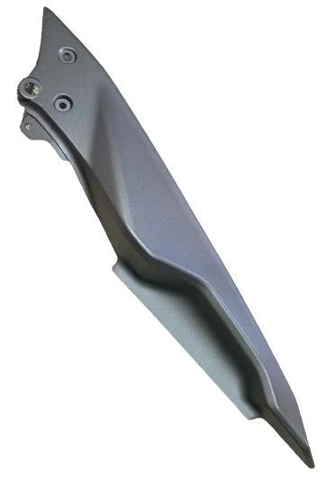 TVS RADIER 125 (E5) SAĞ SELE ALTI YAN KARENAJ ARKA (GRİ) ORJİNAL - Resim 2