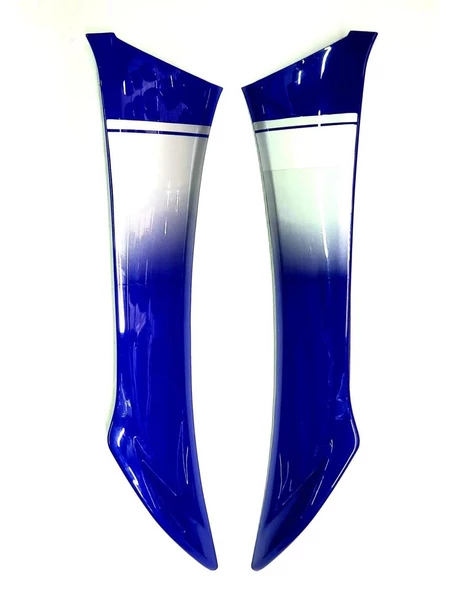 VİTELLO LEON CUP SAĞ SOL DIŞ DİZLİK MAVİ ORJİNAL - Resim 2