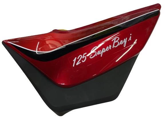 MONDİAL SUPERBOY İ 125 SOL AKÜ KAPAGI KIRMIZI ürün görseli