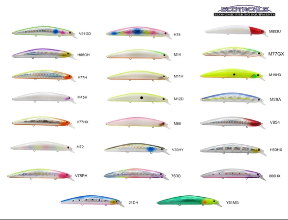 Ecotackle Ultimate Bass 125F 12.5CM 21G Maket Balık  M11H ürün görseli 1