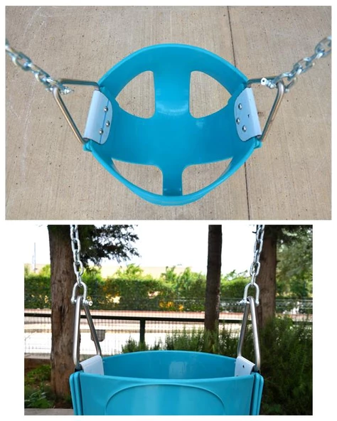 Teplay Zincirli Sumo Bebek Salıncağı Açık Mavi - 2