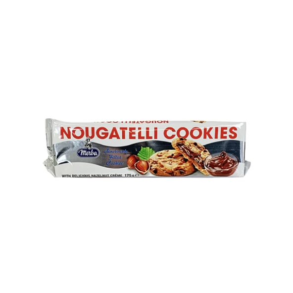 Merba Nougatelli Cookies 175 gr