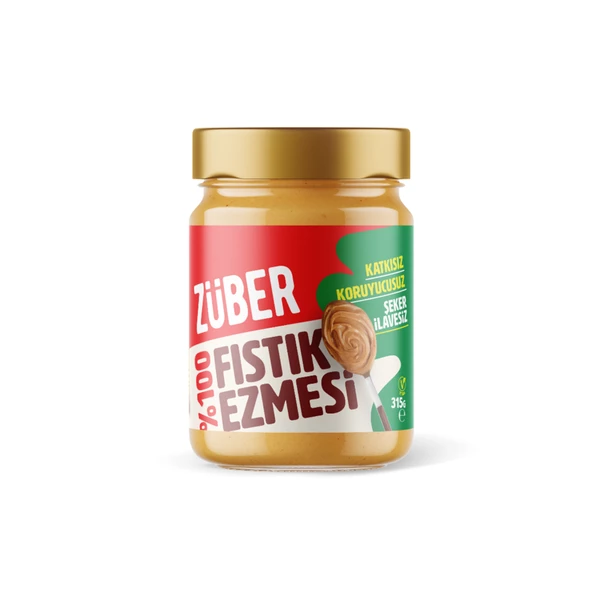 Züber %100 Fıstık Ezmesi 315 gr